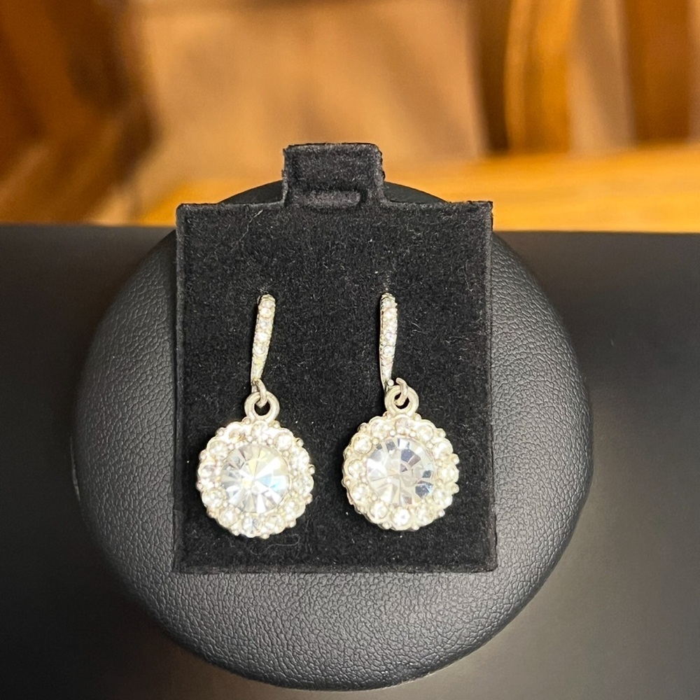Dazzling Crystal Drop Earrings